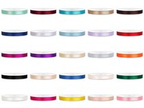Satijn lint 6 mm breed