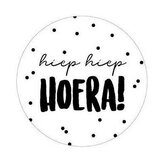 Hiep hiep verjaardag stickers