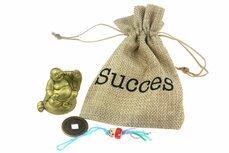 Jute gelukszakje succes