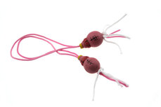 Gelukspoppetje papfles roze