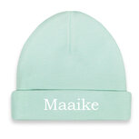 Babymutsje met naam mint