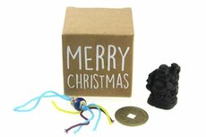 Geluksdoosje kraft merry christmas