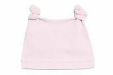 Babymutsje 2 knoop roze