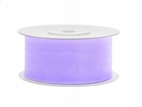 Organza lint 38 mm lavendel