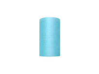 8 cm Tule lint aqua