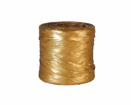 Raffia goud (poly raffia)