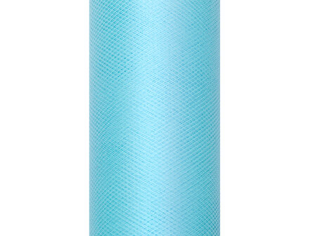 8 cm Tule lint aqua