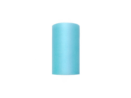 8 cm Tule lint aqua