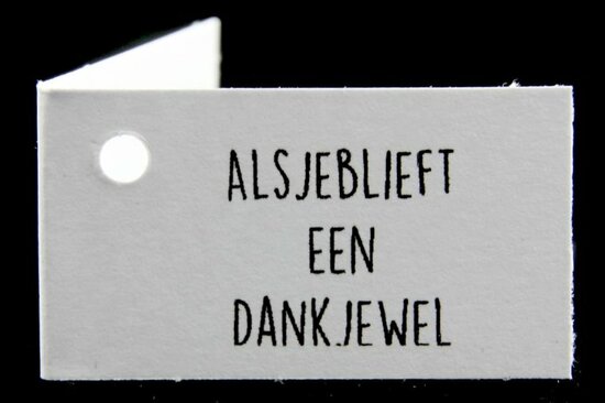 Gelukskaartjes alsjeblieft een dankjewel 10 stuks