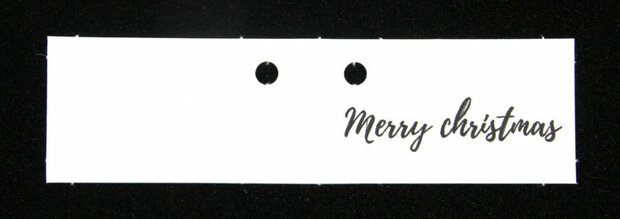 Kaartje merry christmas