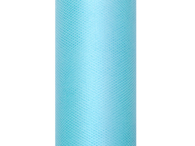 8 cm Tule lint aqua