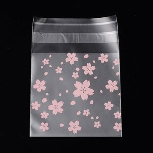 syndroom Snooze Uitrusting Cellofaan zakjes met plakstrip bloemetjes roze op mat zakje - Doopsuiker  materialen voor zelf maken doopsuiker online bestellen