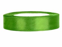 Satijn lint 15 mm breed groen 100 meter rol