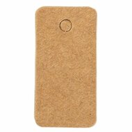 Label kraft rechthoek 3.5 x 7 cm